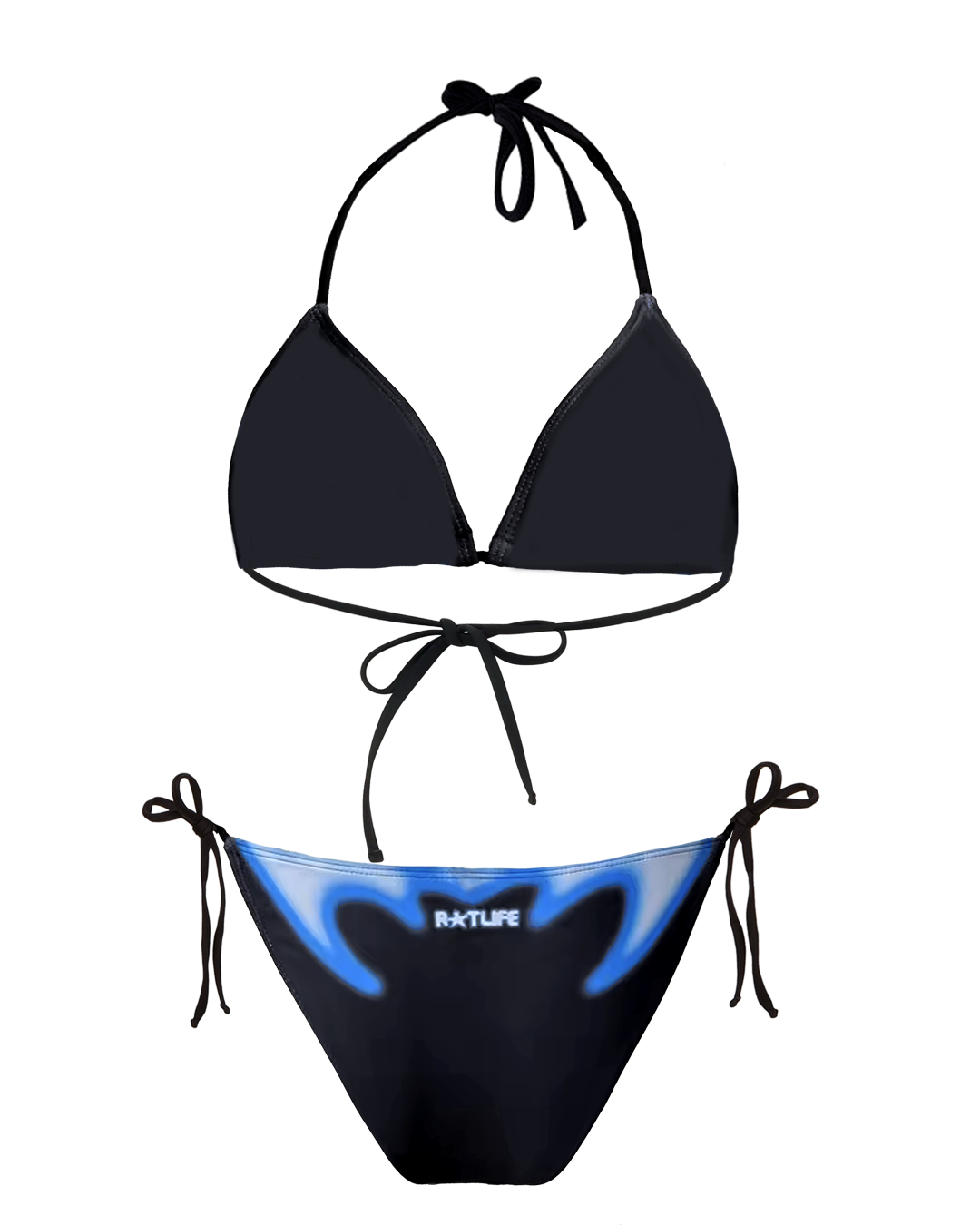 R☆T Bikini Set, BLACK