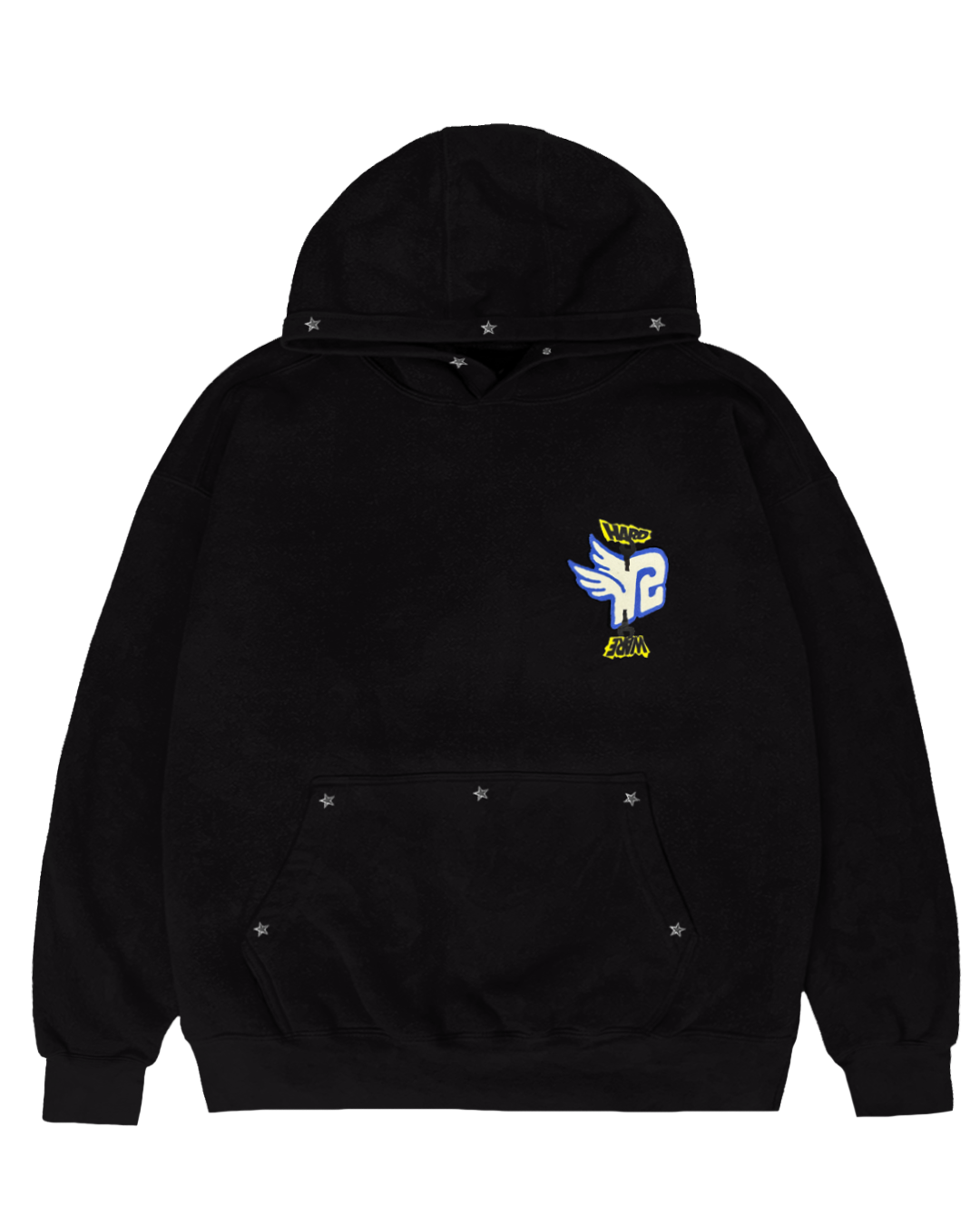 Hard Ware Hoody, BLACK