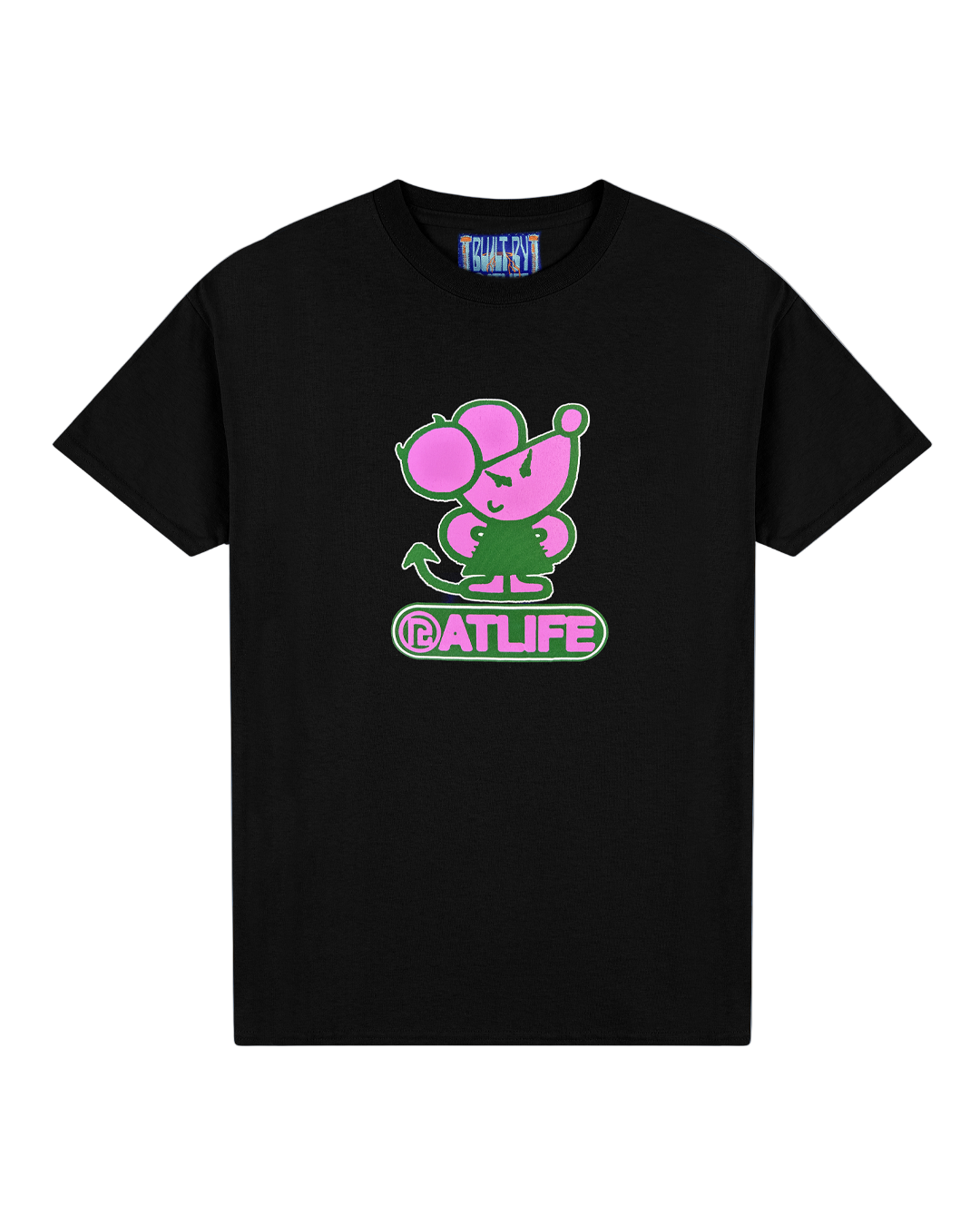 Rathouse Short Sleeve T-shirt, BLACK
