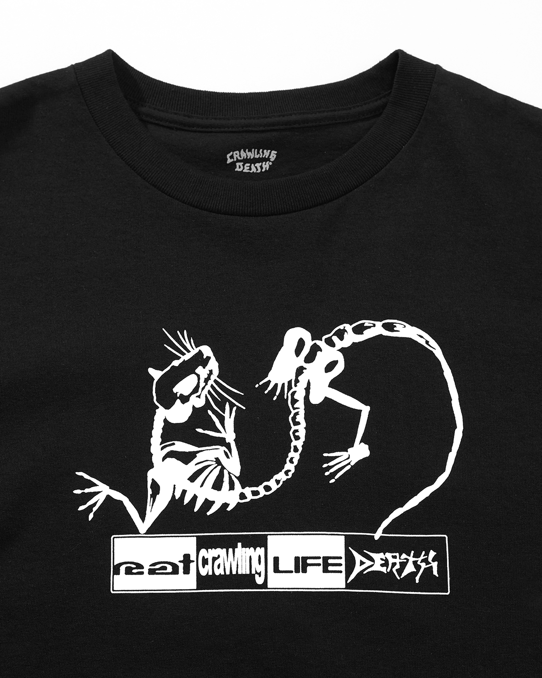 Skeleton T-shirt, BLACK