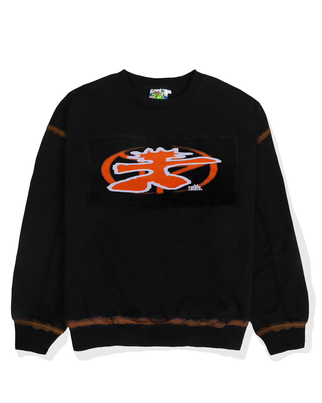Astro Crewneck, BLACK