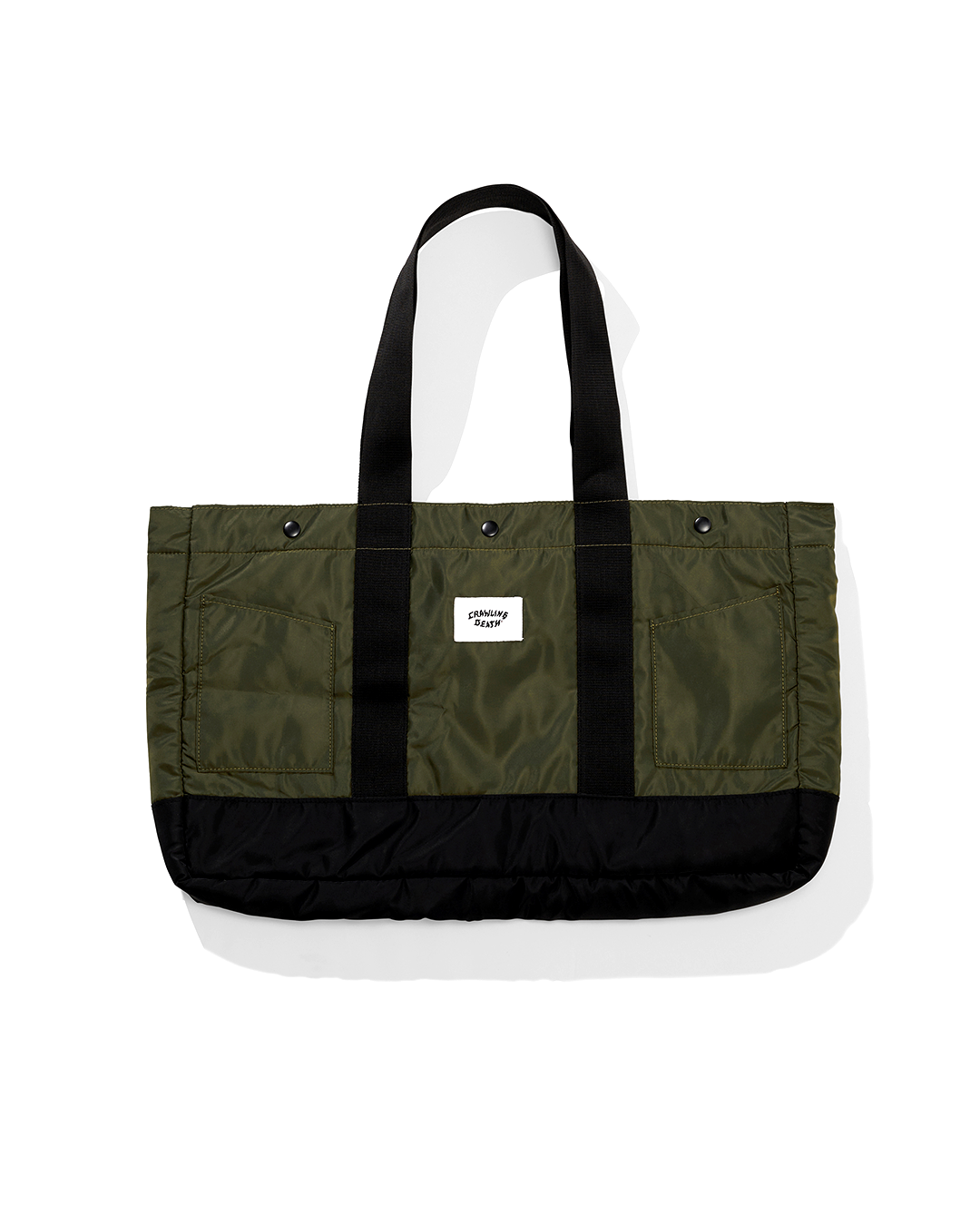 Rat Death Crawling Life Tote, GREEN
