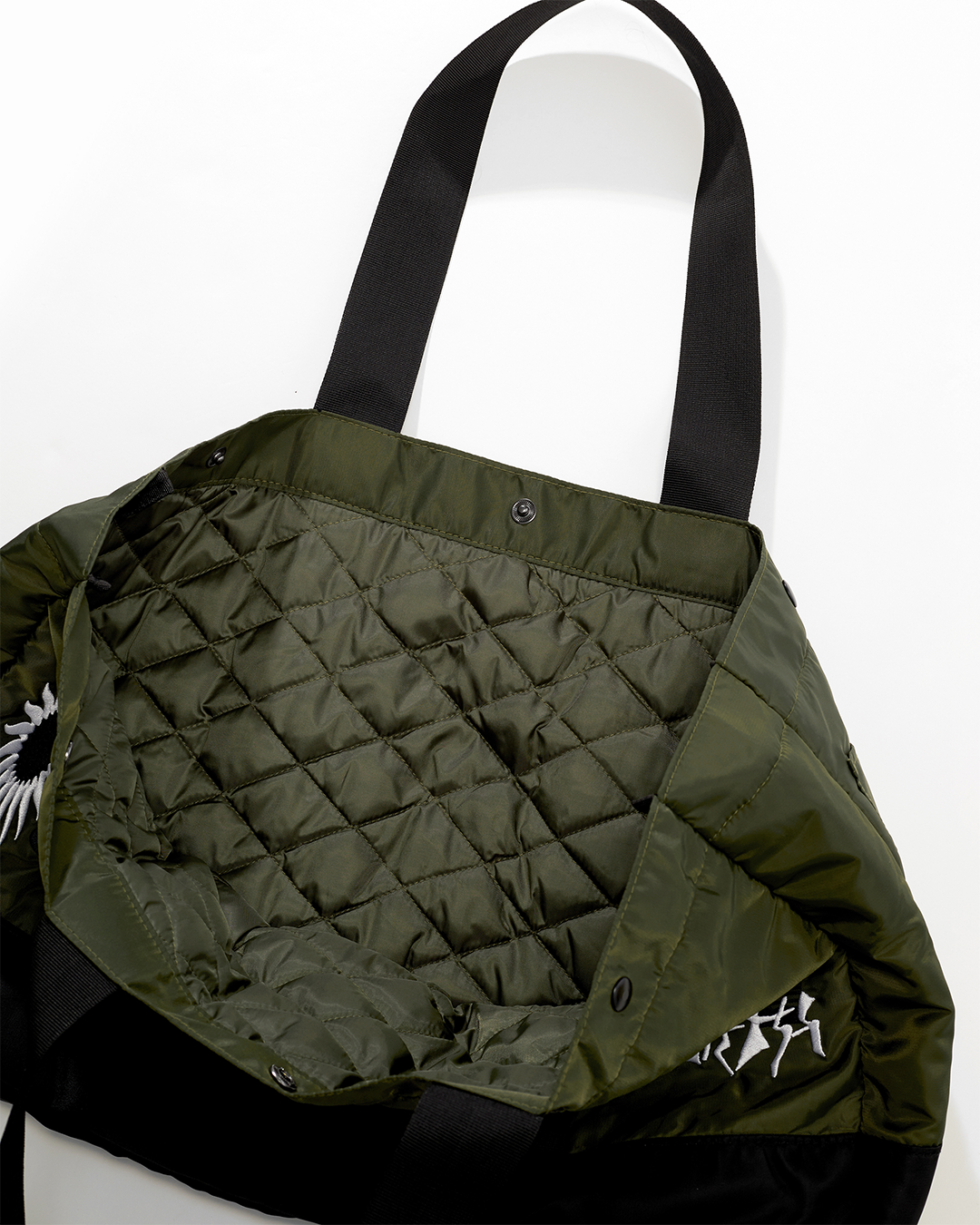 Rat Death Crawling Life Tote, GREEN