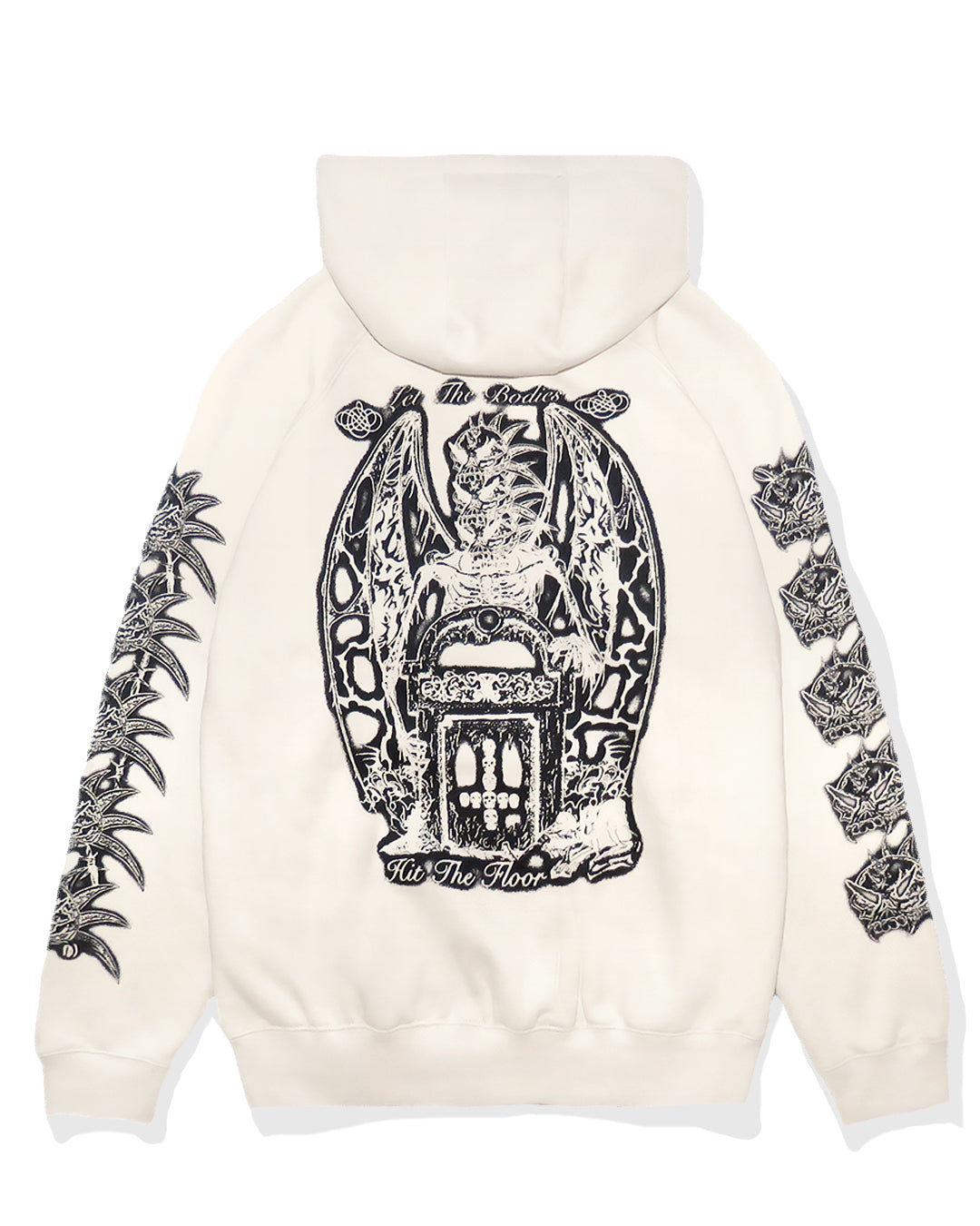 Bodies Zip Hoodie Black by Ratlife streetwear