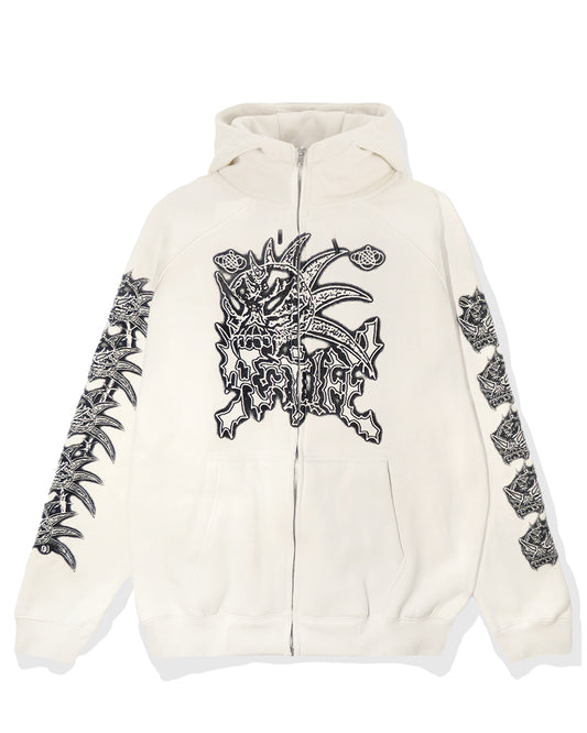 Bodies Zip Hoodie Black by Ratlife streetwear