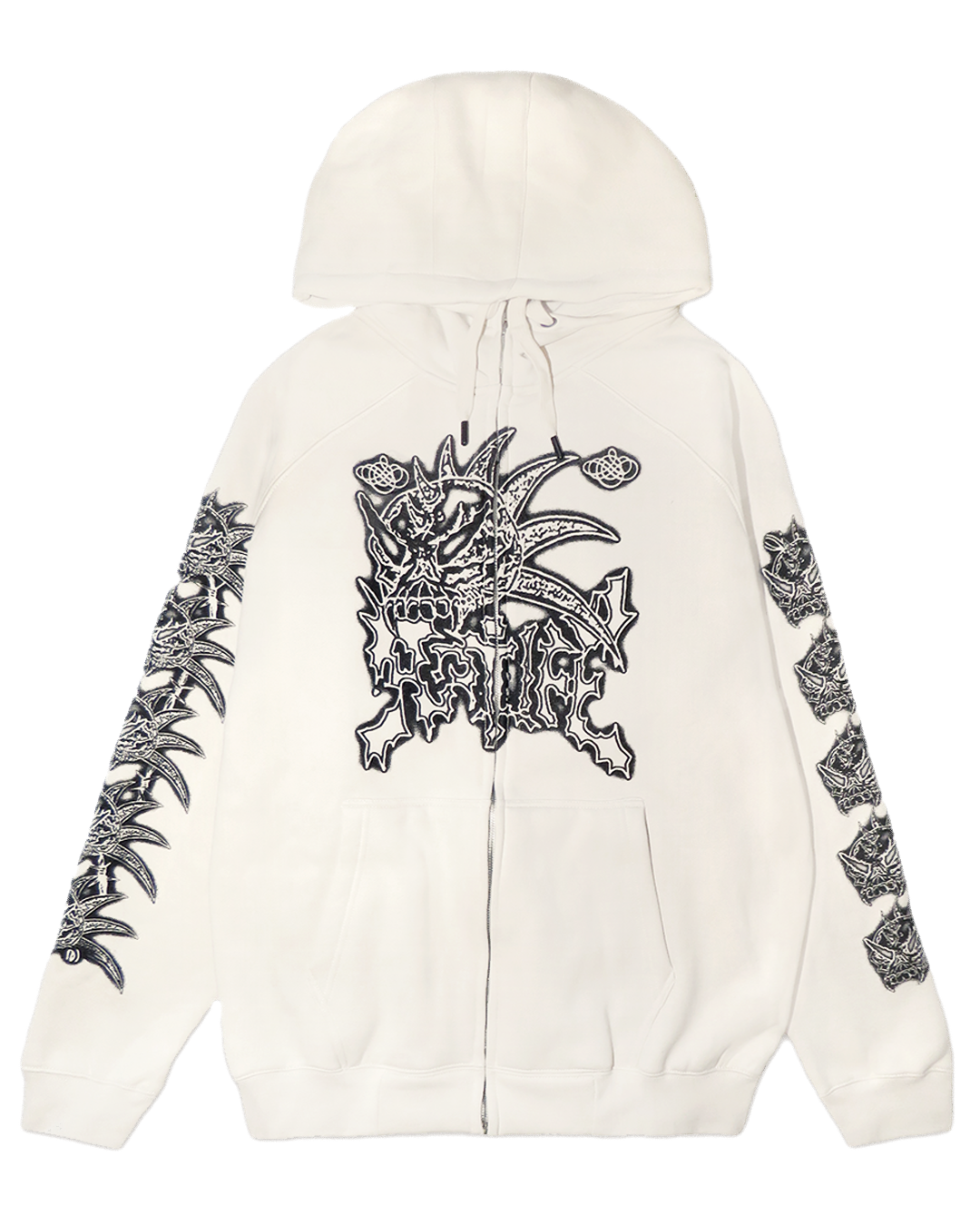 Bodies Zip Up Hood, NATURAL