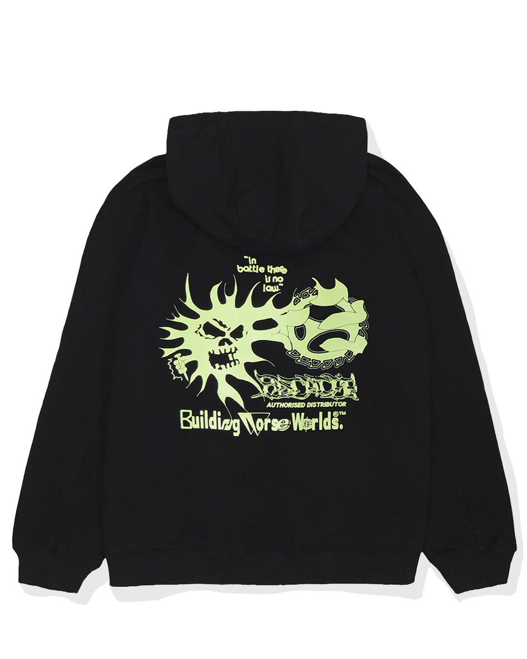 Builder Hoodie Black by Ratlife streetwear