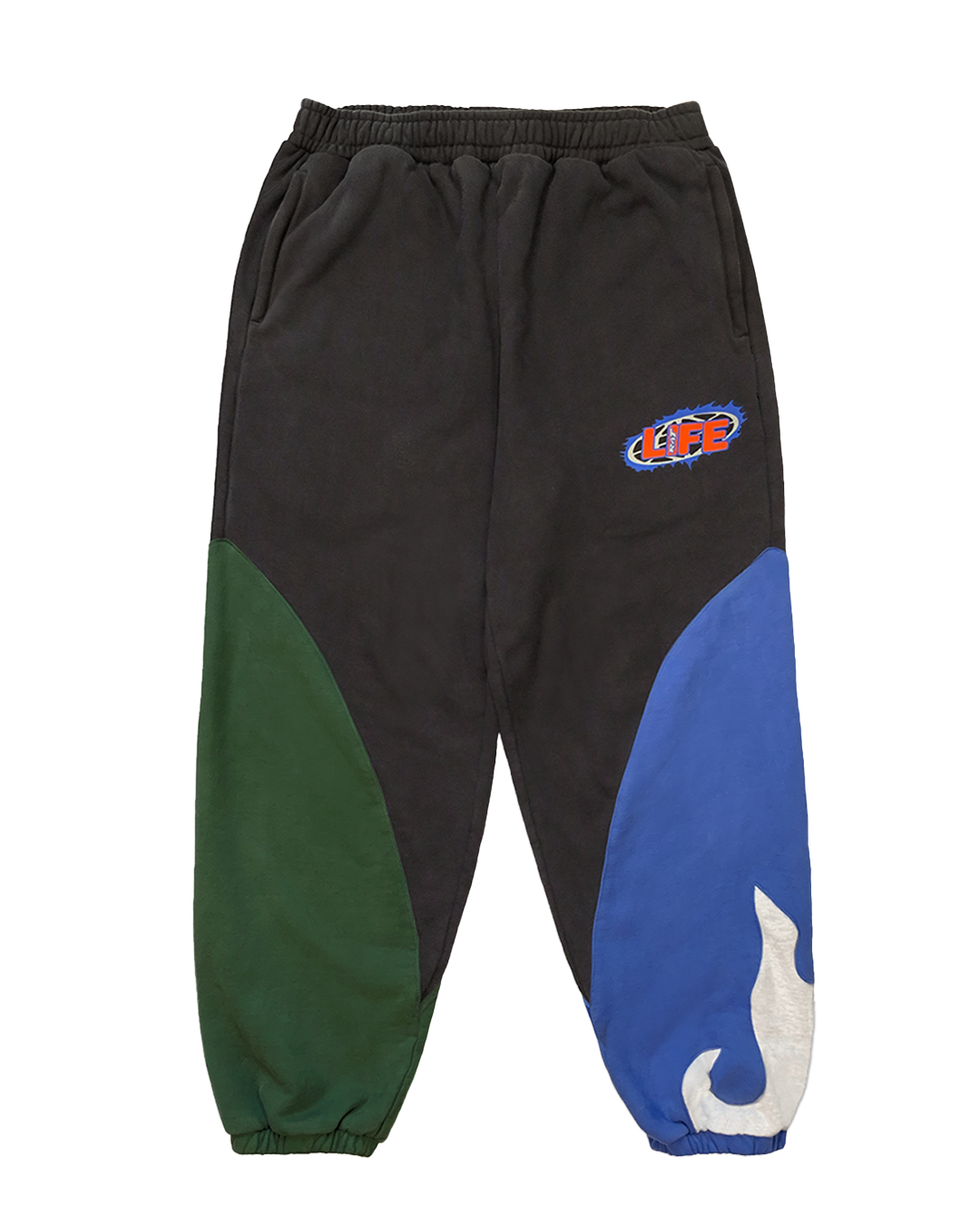 Flame Sweatpant, CHARCOAL/ BLUE/ GREEN/ ASH