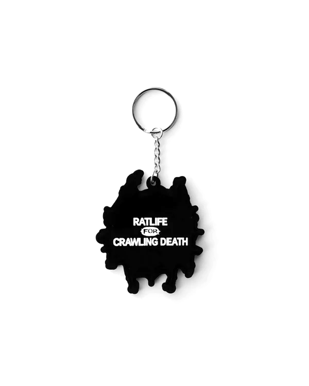 RATLIFE® for CRAWLING DEATH® Keyring, BLACK
