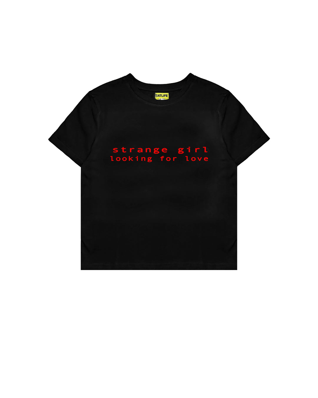 Love Mini Tee, BLACK