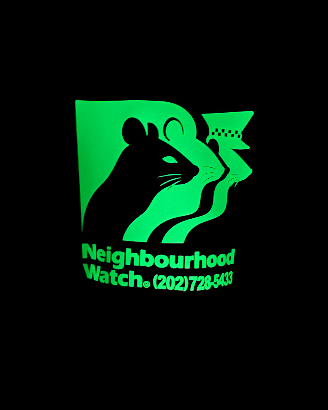 Neighbourhood Crewneck, BLACK
