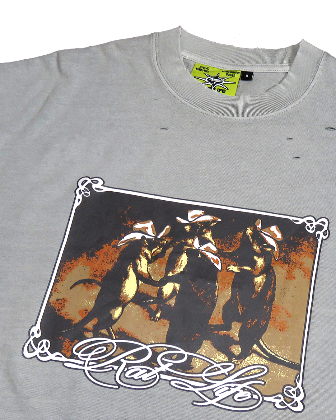 RTLF CNTRY T-shirt, Vintage Grey