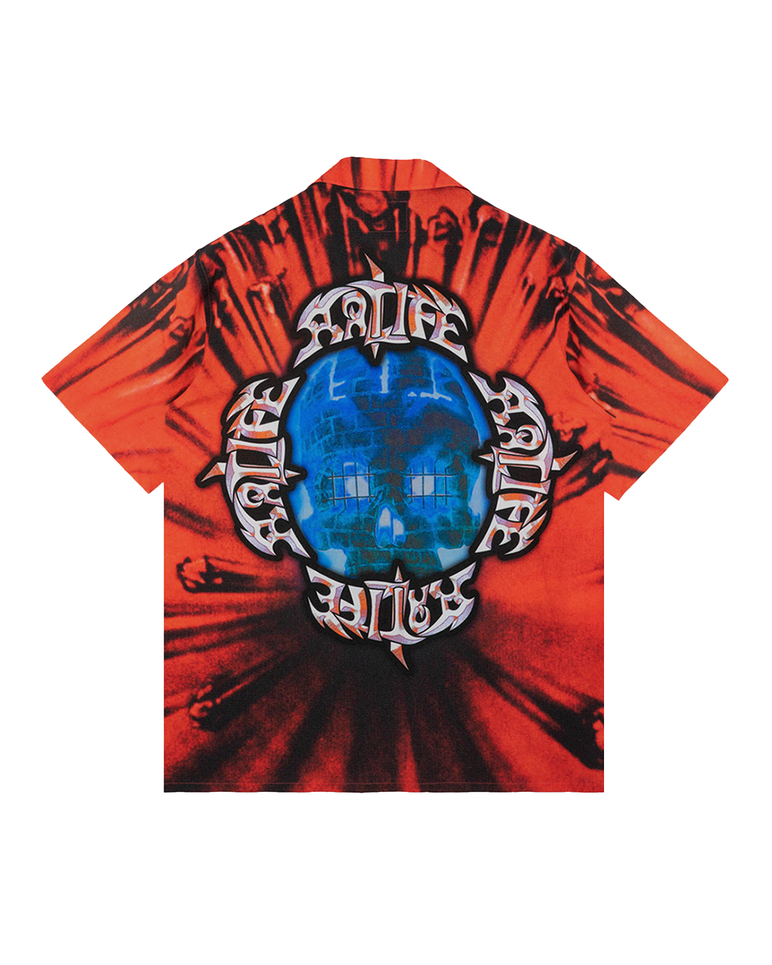 Bright Light S/S Shirt, Red/Blue