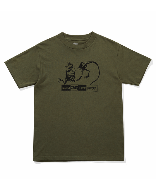 Skeleton T-shirt, GREEN