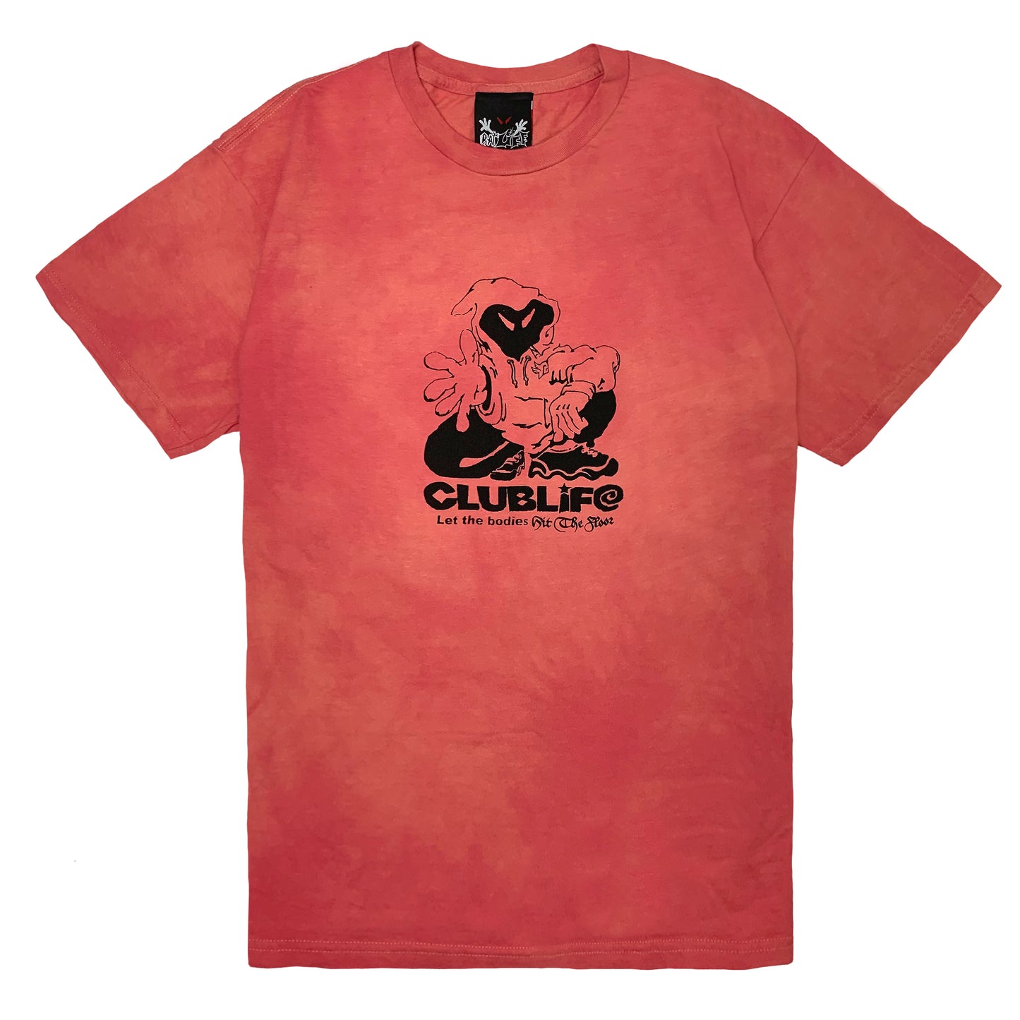 ClubLife Short Sleeve T-shirt, ACID RED