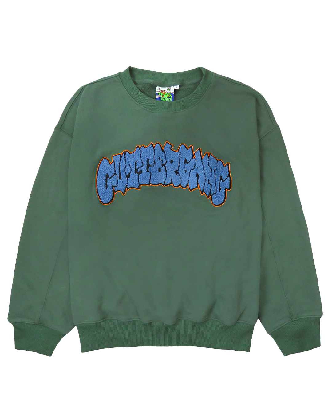 GutterGang Crewneck, DARK SAGE