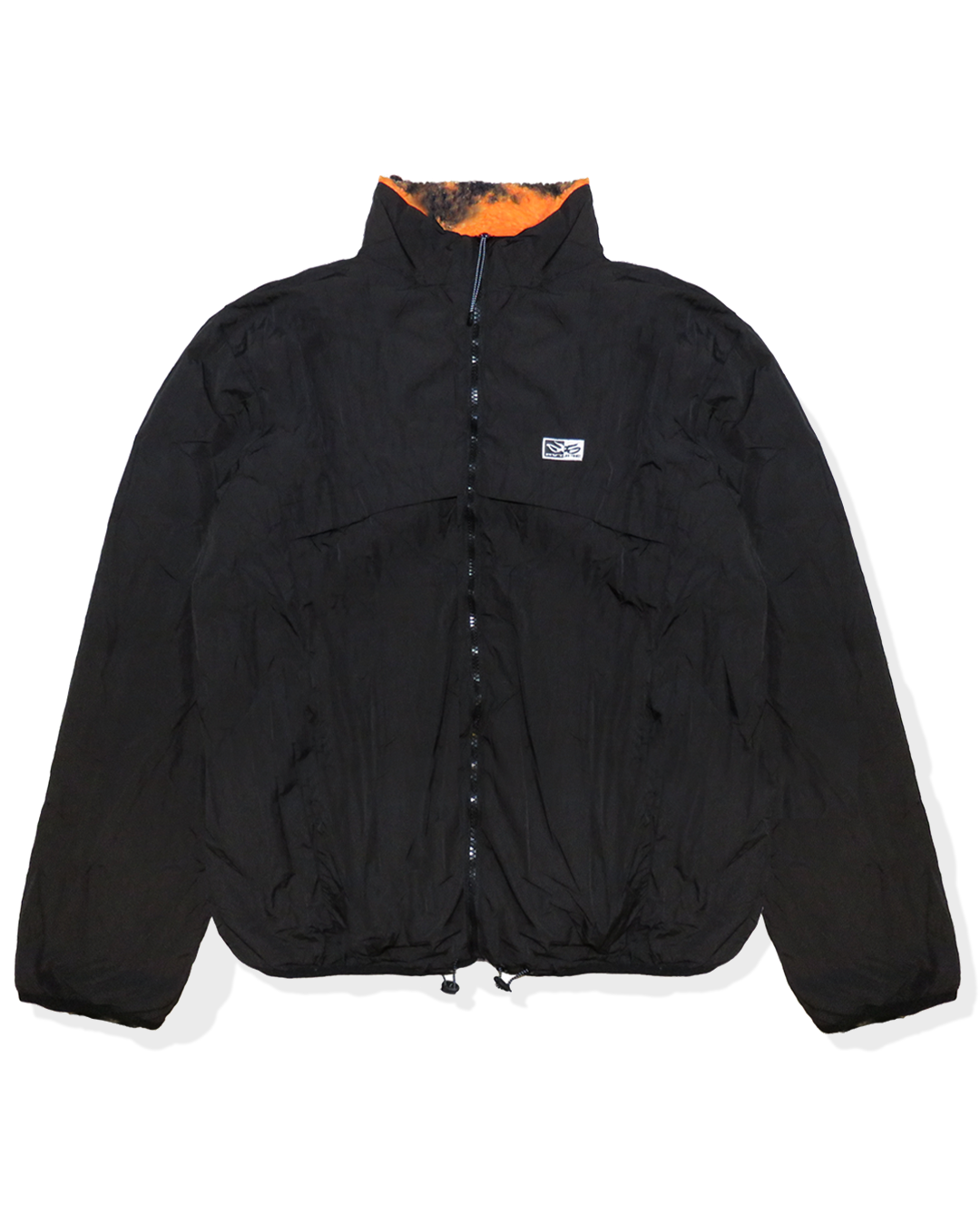 Herre Reversible Sherpa Jacket, FIRE/BLACK