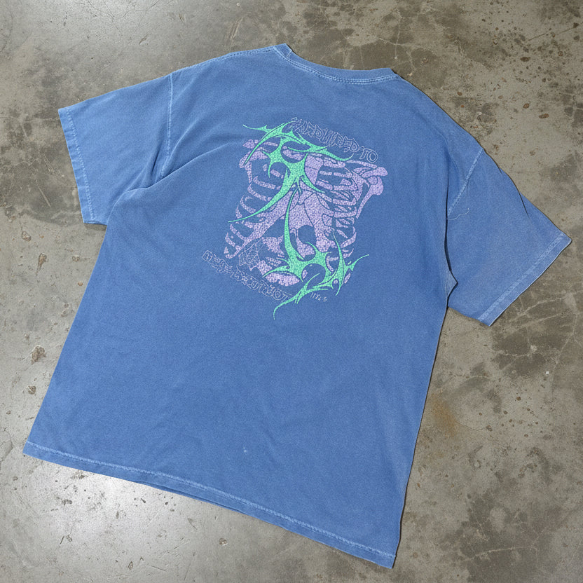 Self Destruct Tee, Blue