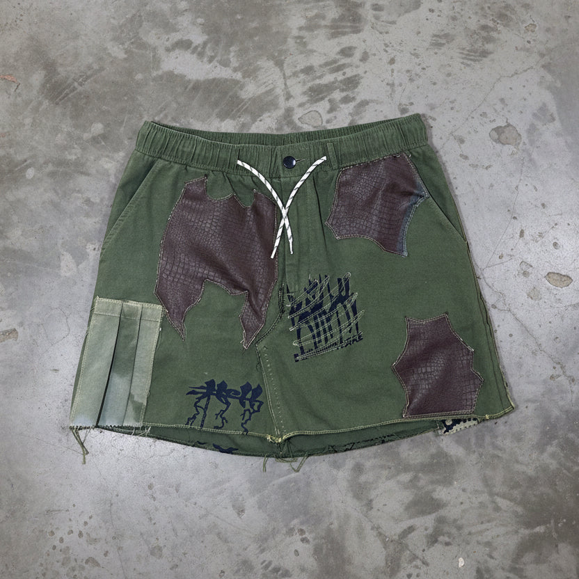 Rarewear Mini Skirt, Green