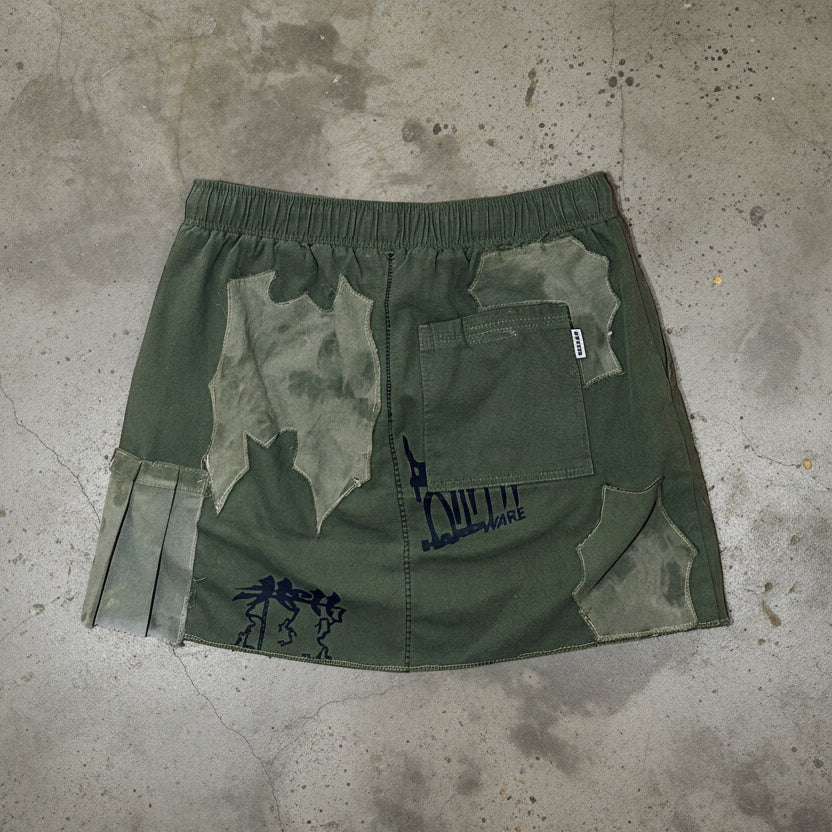 Rarewear Mini Skirt, Green