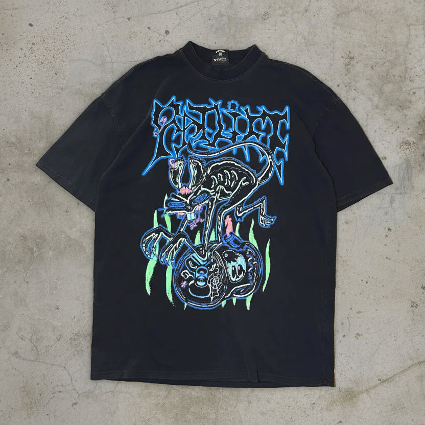No Brain Tee, Black