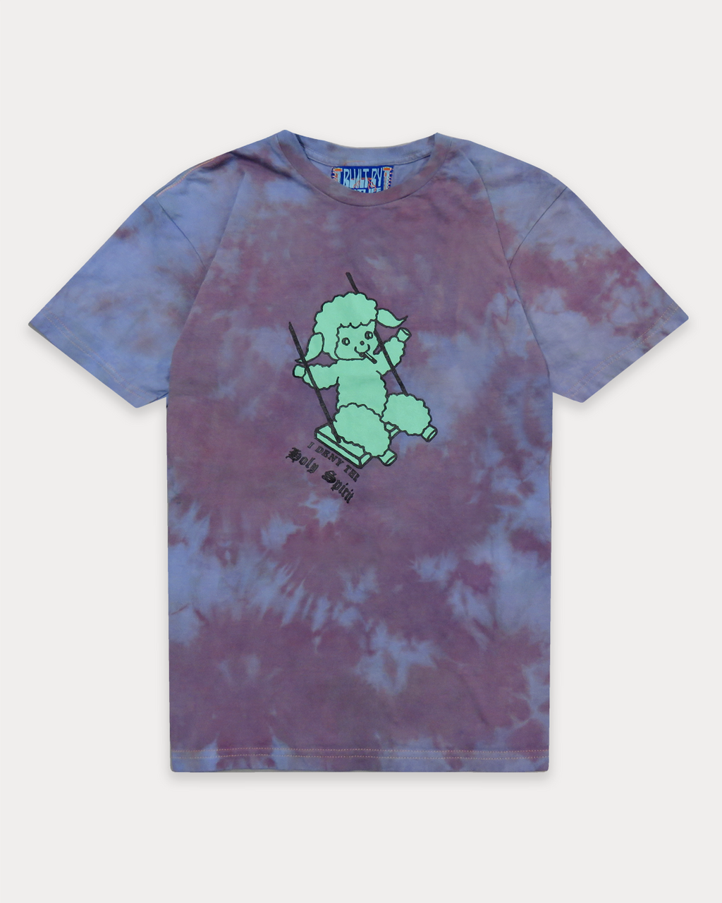 Lamb T-shirt, Purple Tie-Dye