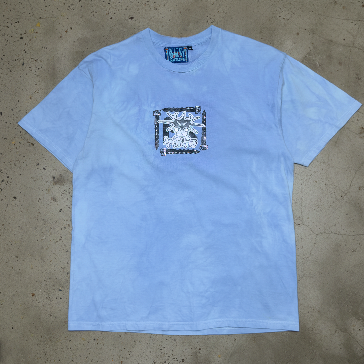 Screw Tee, Blue