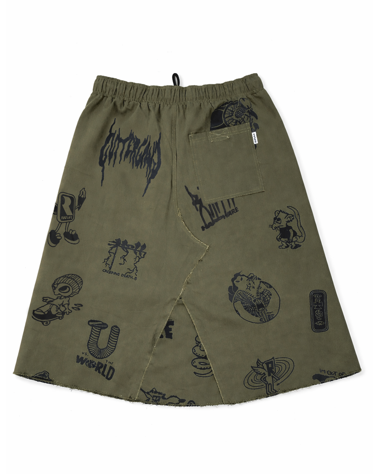 Rarewear Midi Skirt, MOSS