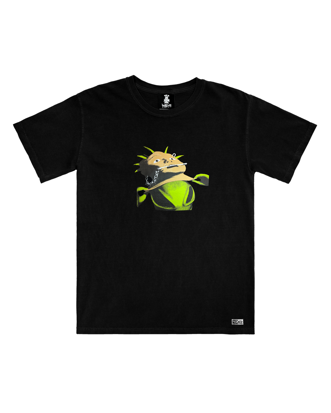 Alien T-shirt, BLACK