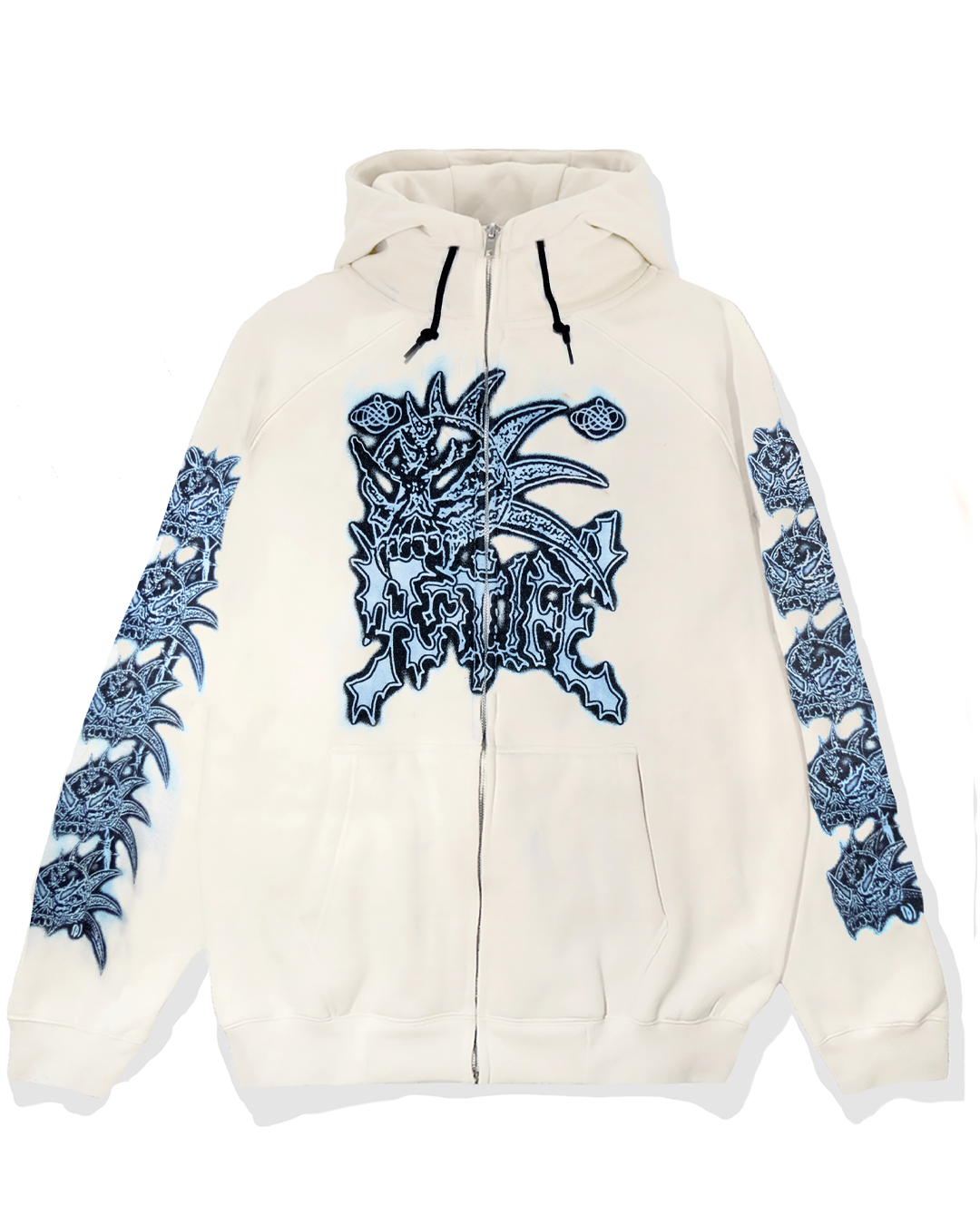 Bodies Zip Up Hood, NATURAL