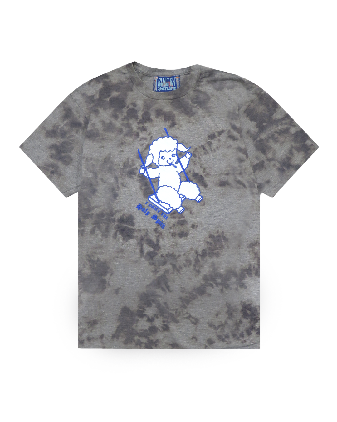 Lamb T-shirt, Grey Tie-Dye