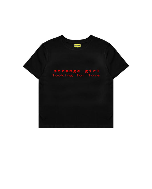 Love Mini Tee, BLACK