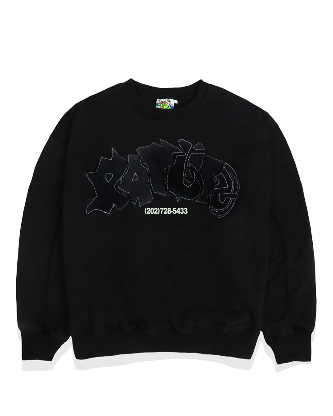 Neighbourhood Crewneck, BLACK