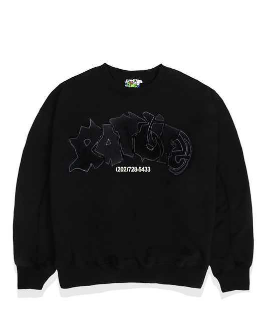 Neighbourhood Crewneck, BLACK