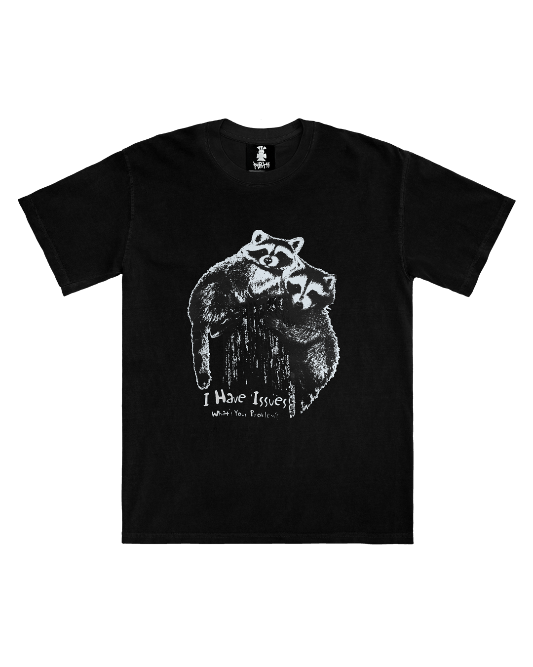 Issues T-shirt, BLACK