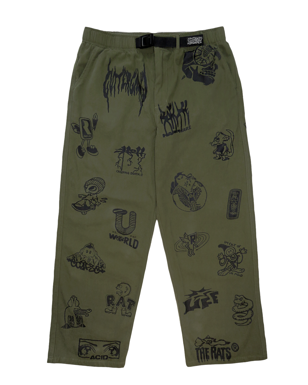 RareWear Canvas Pant, MOSS