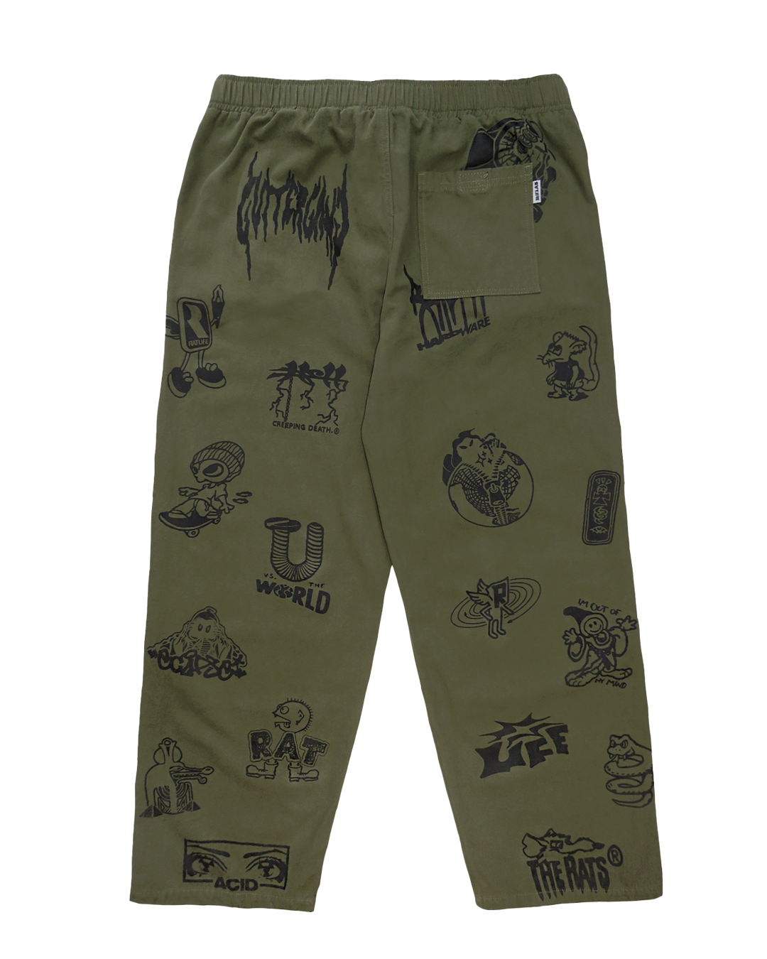 RareWear Canvas Pant, MOSS