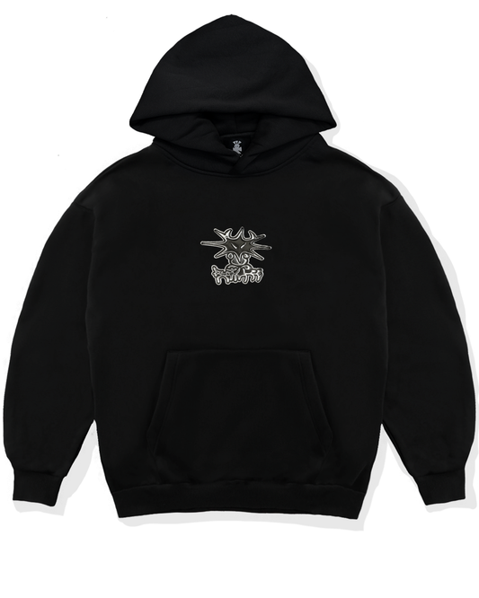T-1300 Hoodie, BLACK