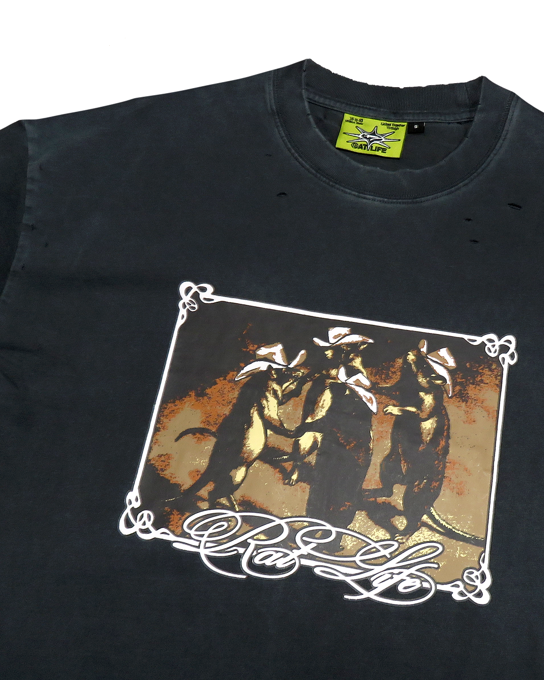 RTLF CNTRY T-shirt, Vintage Black