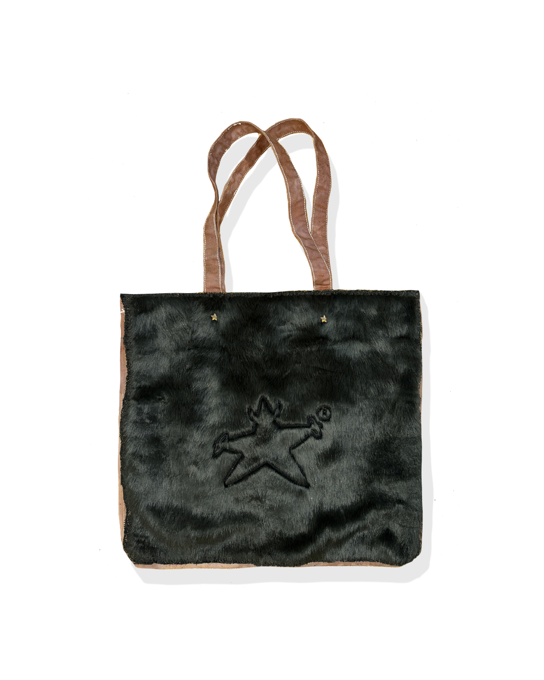 RTLF CNTRY Tote Bag, BROWN/FUR