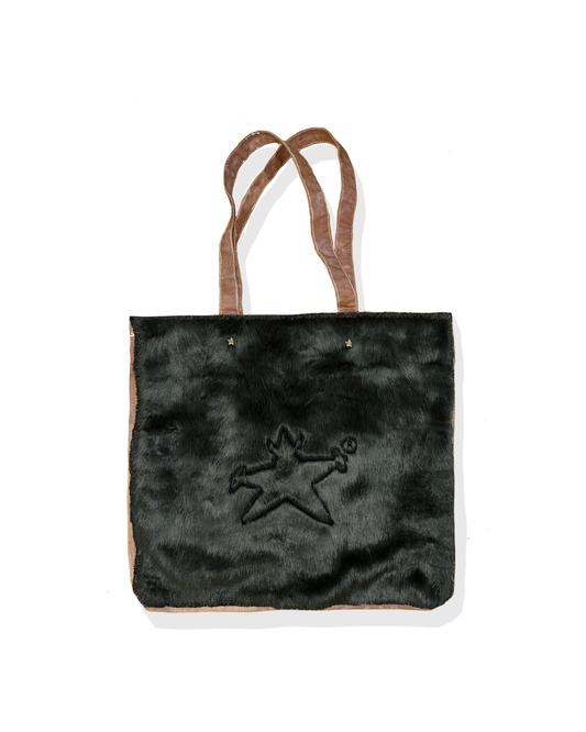RTLF CNTRY Tote Bag, BROWN/FUR