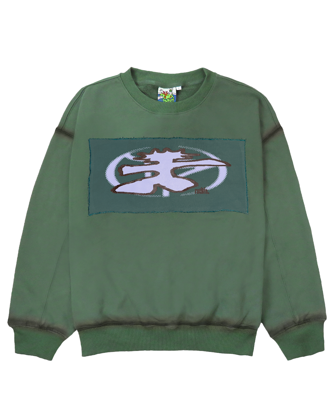 Astro Crewneck, GREEN