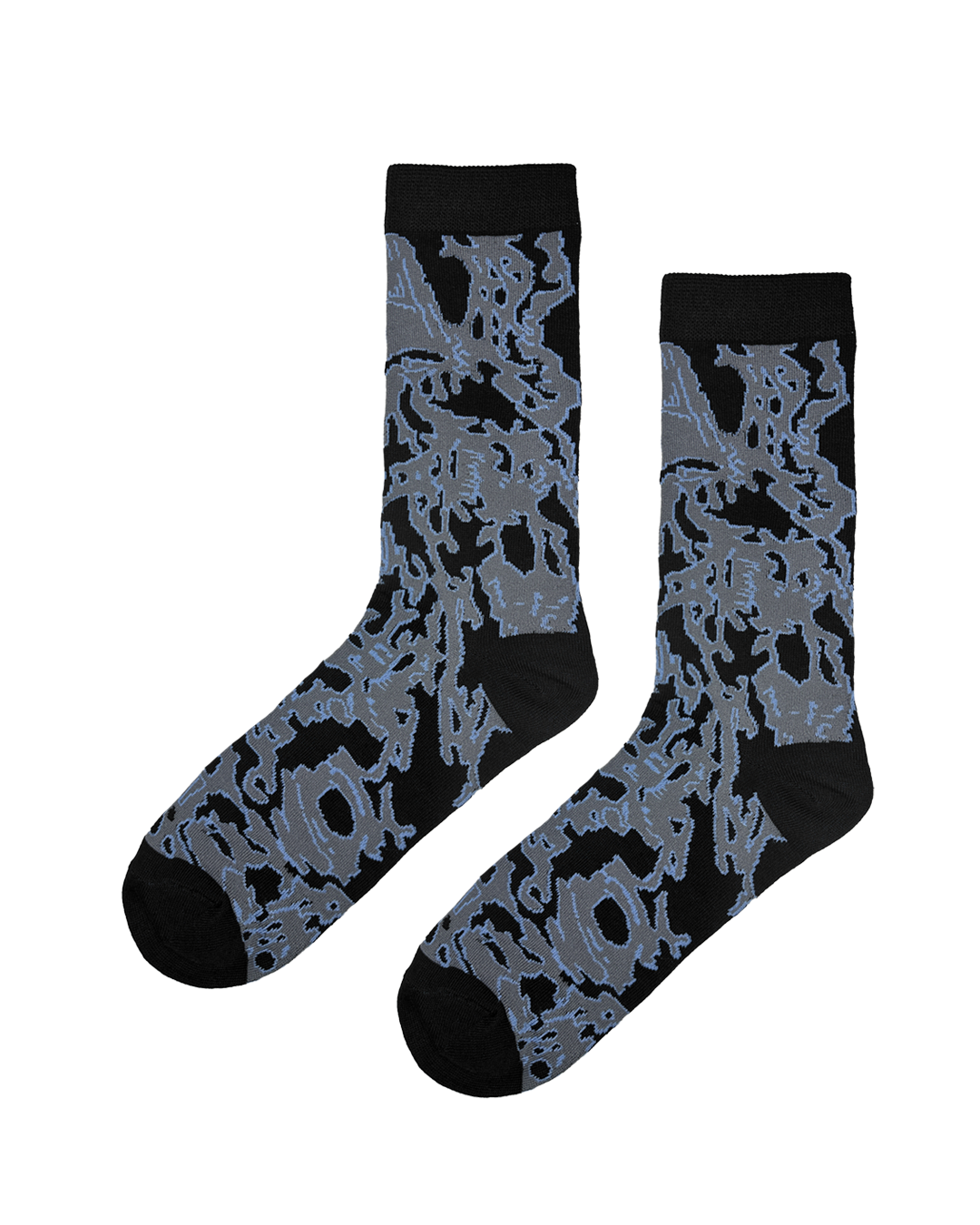 728-5433 Socks, BLACK/STORM