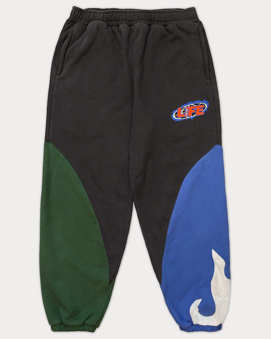 Flame Sweatpant, CHARCOAL/ BLUE/ GREEN/ ASH