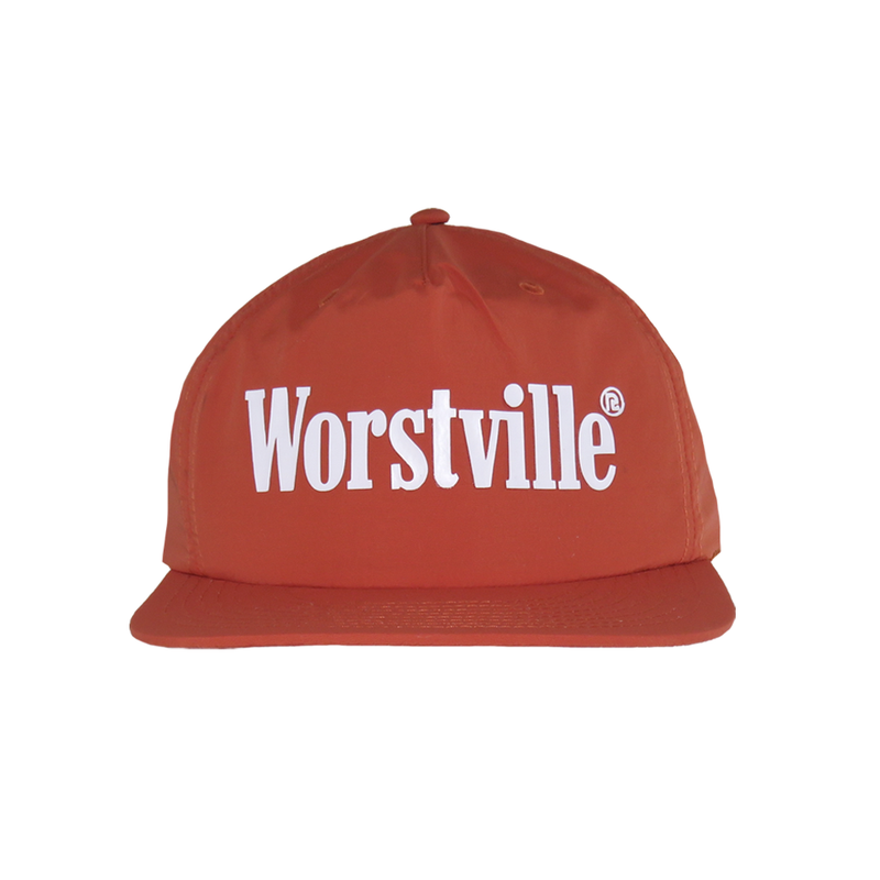 Worstville X Ratlife Cap, Smoke Red